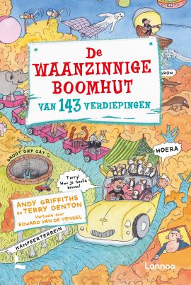 Omslag De waanzinnige boomhut van 143 verdiepingen