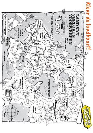 Adventures Unlimited - Landkaart