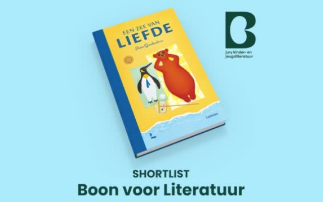 Een zee van liefde op shortlist Boon Literatuur