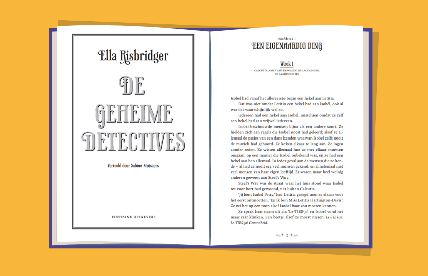 Leesfragment De geheime detectives - Ella Risbridger