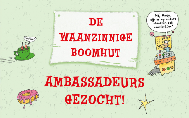 Waanzinnige Boomhut Ambassadeurs gezocht