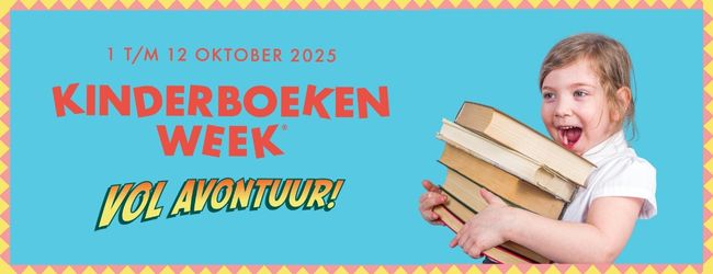 Banner Kinderboekenweek - voorpret - boekentips