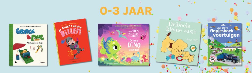 header Voorleesboeken 0-3 jaar