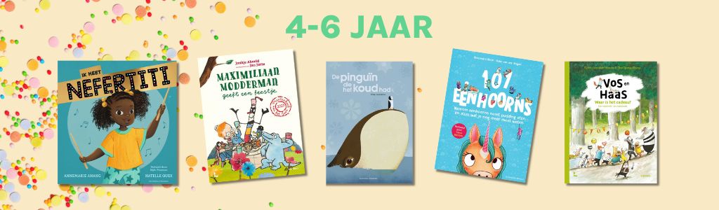 header Voorleesboeken 4-6 jaar