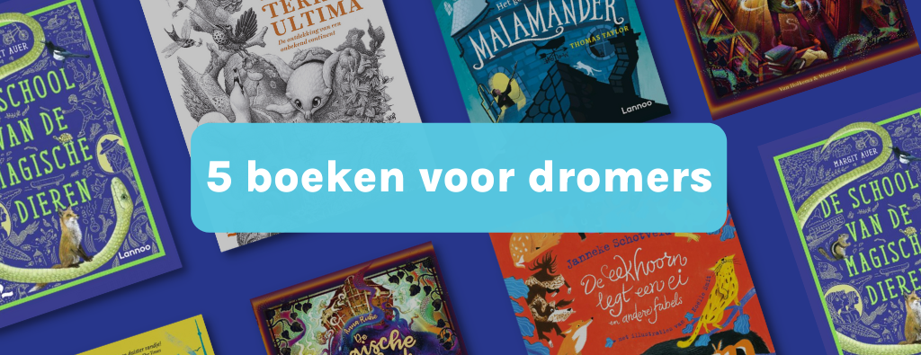 Header 5 boekentips voor dromers