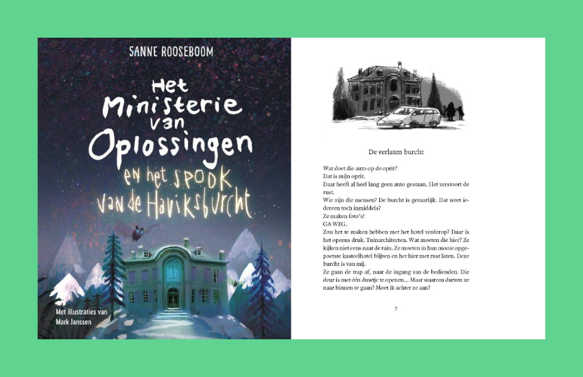 Het Ministerie van Oplossingen en het spook van de Haviksburcht - leesfragment