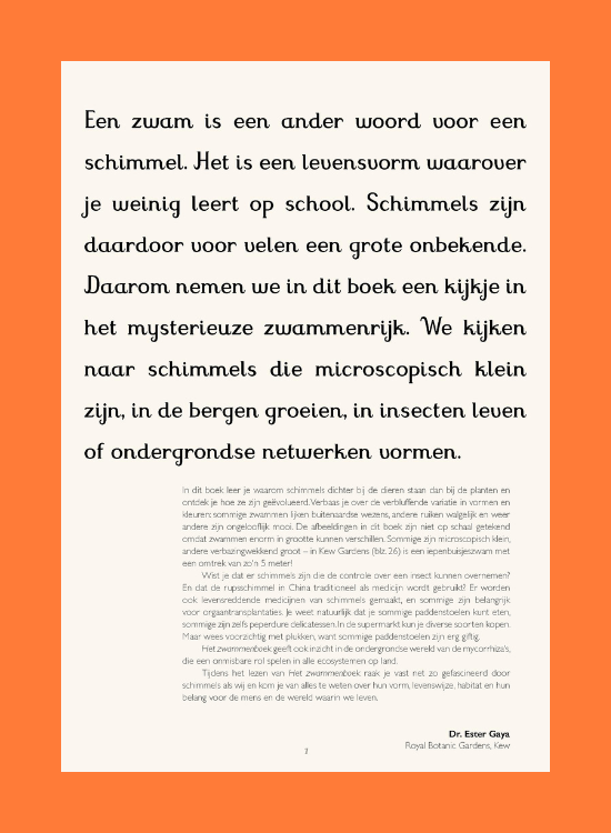 Leesfragment Het zwammenboek