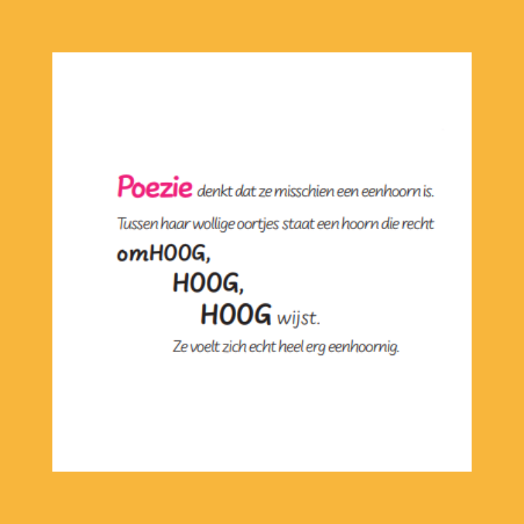 Leesfragment Snoezie Woezie Poeziehoorn 1