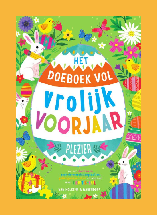 Het doeboek vol vrolijk voorjaarplezier