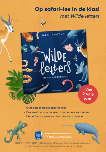 Afbeelding Voorblad lesbrief Wilde letters