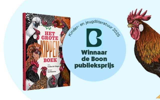 Het grote kippenboek - Winnaar de Boon publieksprijs 2025