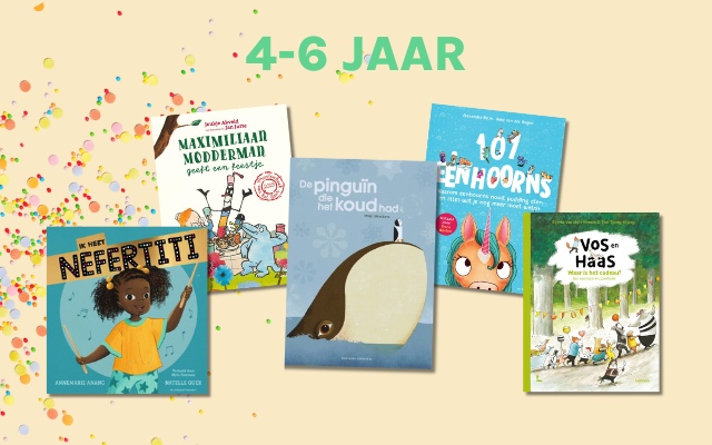 Nieuwsafbeelding Voorleesboeken 4-6 jaar