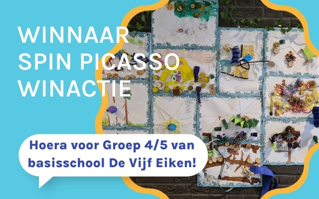 Nieuwsafbeelding winactie Spin Picasso