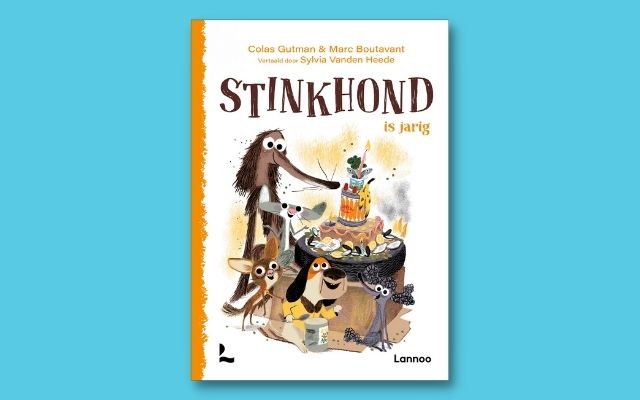 Stinkhond is jarig - omslag