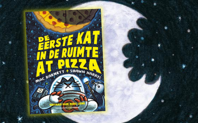 Zelf lezen De eerste kat in de ruimte at pizza