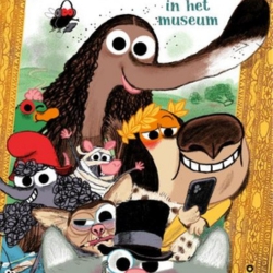Stinkhond in het museum