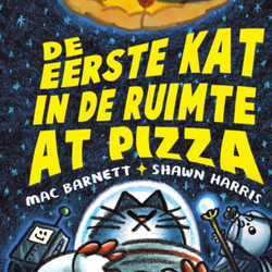 Zelf lezen De eerste kat in de ruimte at pizza
