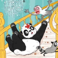 Uitgelicht Stinkstoute panda en de grote ontsnapping