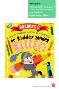 De ridder zonder billen - doeboek 2 - zoekplaat