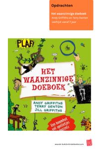 Voorblad opdrachtenpakket Het waanzinnige doeboek