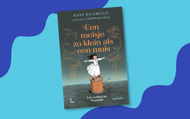 Een meisje zo klein als een muis