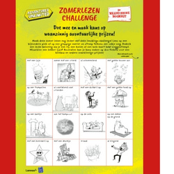 Zomerlezenchallenge met Andy Griffiths - bingo kaart